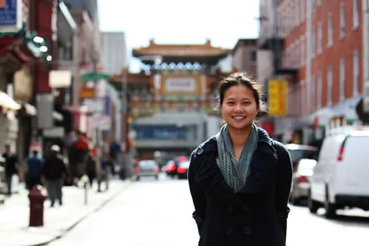 Melody Wong of the Philadelphia Chinatown Development Corp. wants to duplicate the feel of the traditional Chinese markets.