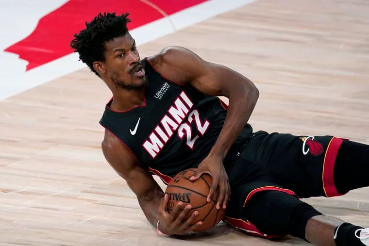 Miami Heat forward Jimmy Butler (22) led his team to their first NBA Finals appearance since 2014.