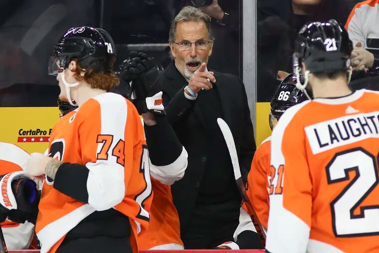 In a letter sent out to season-ticket holders on Monday, John Tortorella said he is proud of a lot of the things he's seen from his hockey team this season.