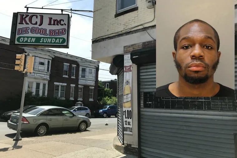 Jovaun Patterson, 29, was arrested and charged in the May shooting that critically injured a West Philadelphia beer deli owner outside his KCJ Inc. store at 54th and Spruce Streets in West Philadelphia.