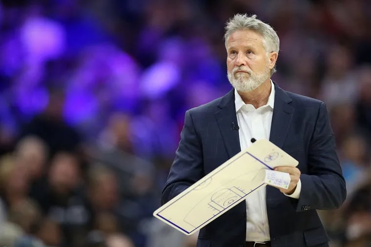 Sixers coach Brett Brown's team improved to 2-0 for the first time since the 2013-14 season.