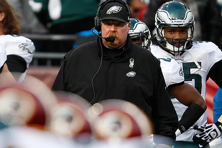 According to a source, Andy Reid will coach the Eagles next Monday night against the Panthers. (David Maialetti/Staff Photographer)