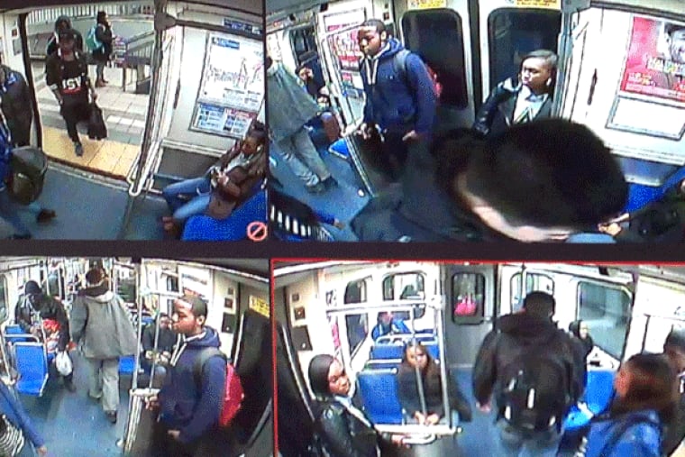 Multiple shots of the teen were made available by SEPTA Police.