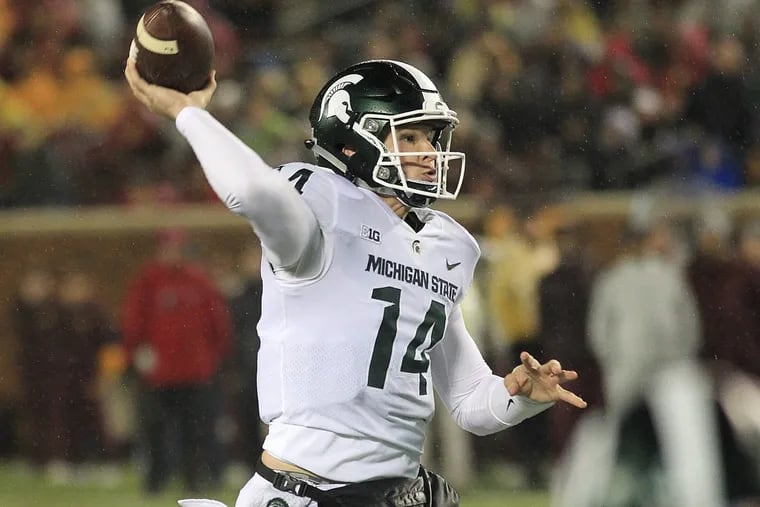 Brian Lewerke has thrown 14 TD passes for the Spartans.
