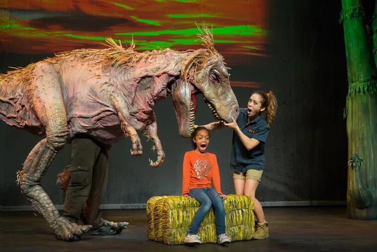 Erth’s Dinosaur Zoo Live, at the Annenberg Center March 24.
