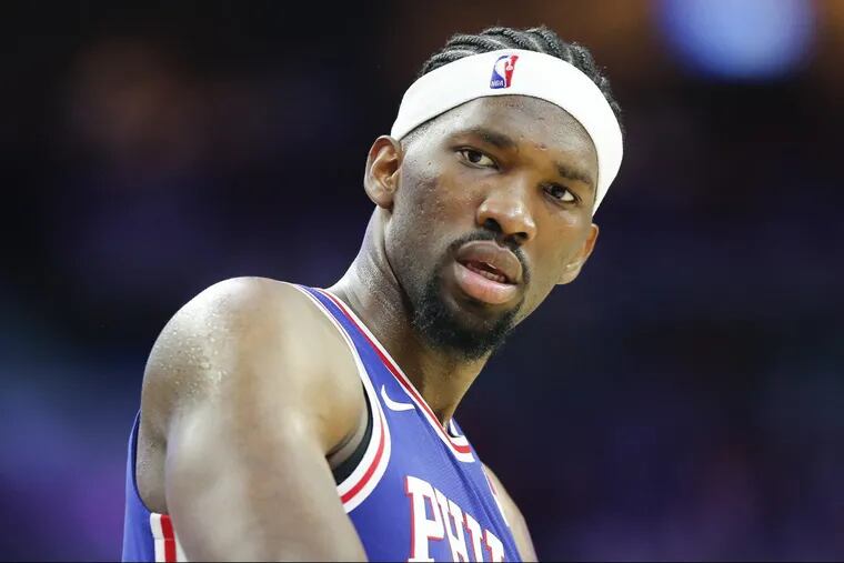 Sixers center Joel Embiid is expected to play after sitting out Saturday’s loss to the raptors for rest.