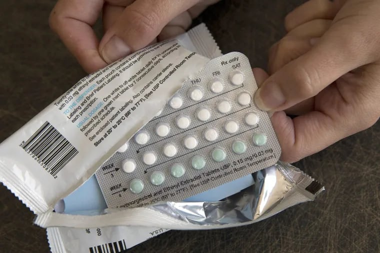 A one-month pack of hormonal birth control pills.