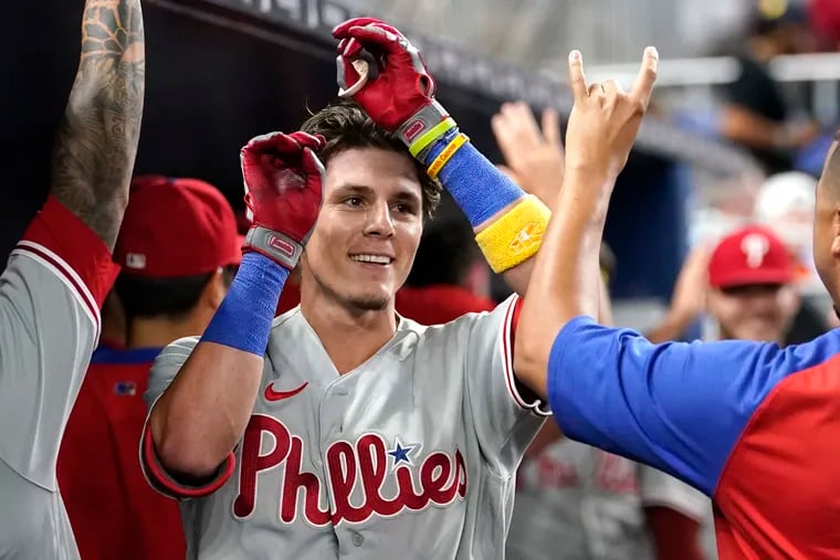 Nick Maton hit a two-run home run that proved to be all the Phillies needed for a 2-1 win over the Marlins on Tuesday.