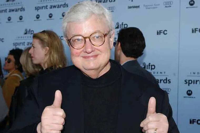 Roger Ebert, the Pulitzer Prize-winning movie critic for the Chicago Sun-Times, has died Thursday, April 4, 2013, according to a family friend. He was 70 years old. Here, Ebert attends the IFP Independent Spirit Awards in Santa Monica, California, on March 22, 2003. (Lionel Hahn/Abaca Press/MCT)