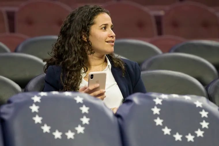 Katie O'Reilly, formerly the 76ers' Chief Marketing Officer, is now Chief Revenue Officer.
