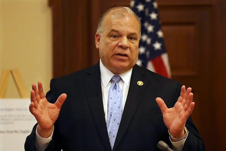 Senate President Stephen Sweeney has pushed his own Atlantic City legislation.
