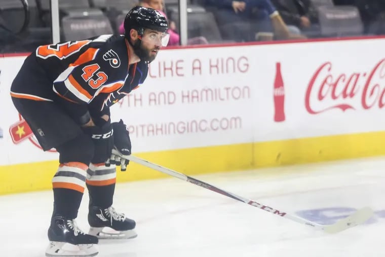 Flyers defenseman T.J. Brennan cleared waivers and was sent to the Phantoms.