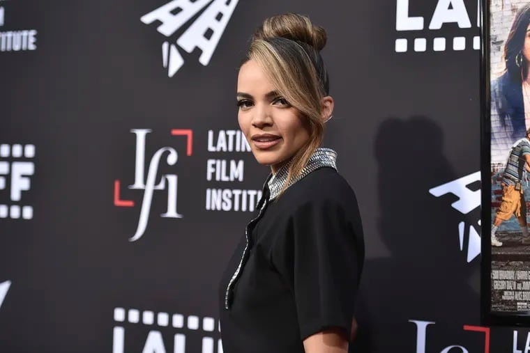 Leslie Grace arrives at a screening of "In the Heights" during the Los Angeles Latino International Film Festival in June.