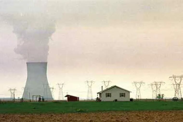 The Salem nuclear power plant.
