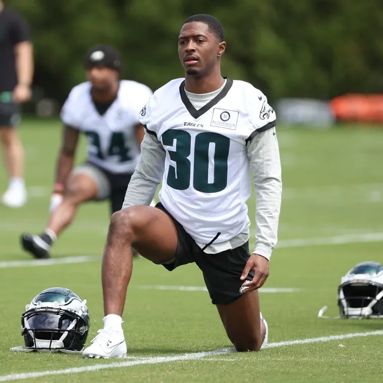 Where will Eagles first-round pick Quinyon Mitchell fit on the depth chart at cornerback?