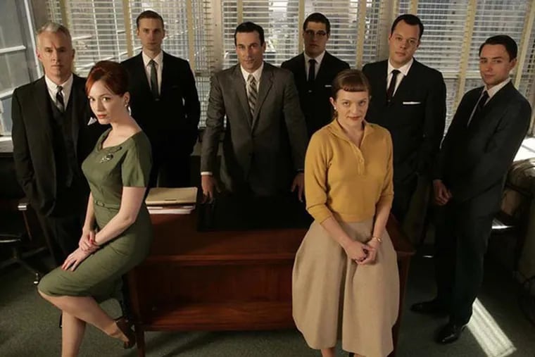 The cast of &quot;Mad Men,&quot; a show that this year shifted focus to the women and supporting characters