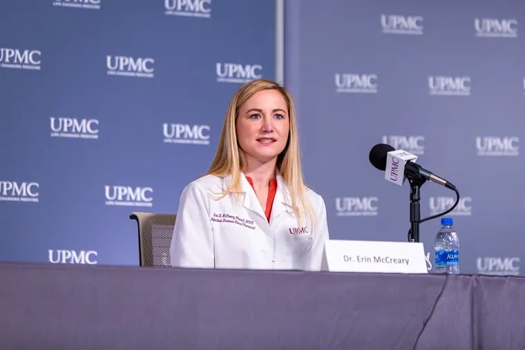 Erin McCreary is an infectious diseases pharmacist at UPMC.