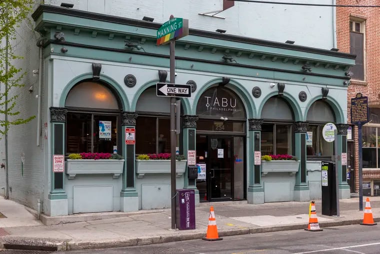 Police are investigating the death of a patron after being punched by a bouncer at Tabu in Center City.