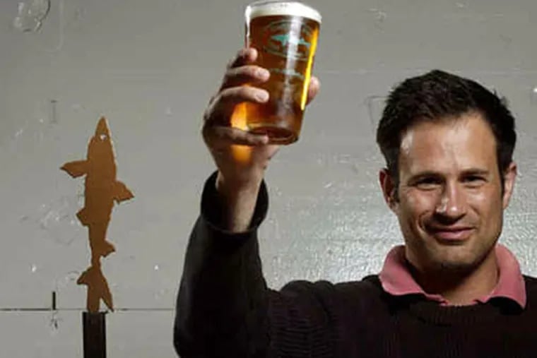 Sam Calagione is founder and president of Dogfish Head, a Delaware-based brewery. Cheers to you, Mr. Calagione! And happy Beer Week Philly!