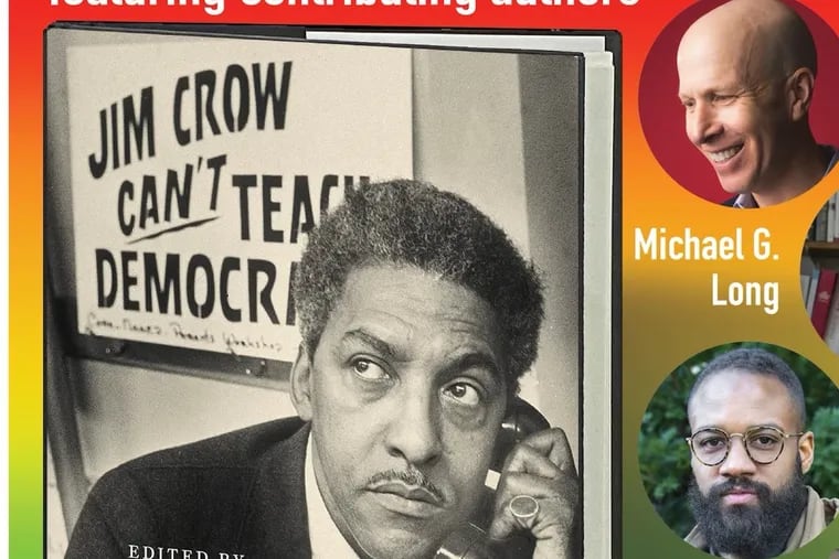 There will be a book release celebration at the Bayard Rustin Center for Social Justice in Princeton on Saturday, with release this week of "Bayard Rustin: A Legacy of Protest and Politics." This coincides with the release of a new film, "Rustin," out in theaters and on Netflix in November. Rustin was a West Chester-born civil rights activist who organized the 1963 March on Washington.