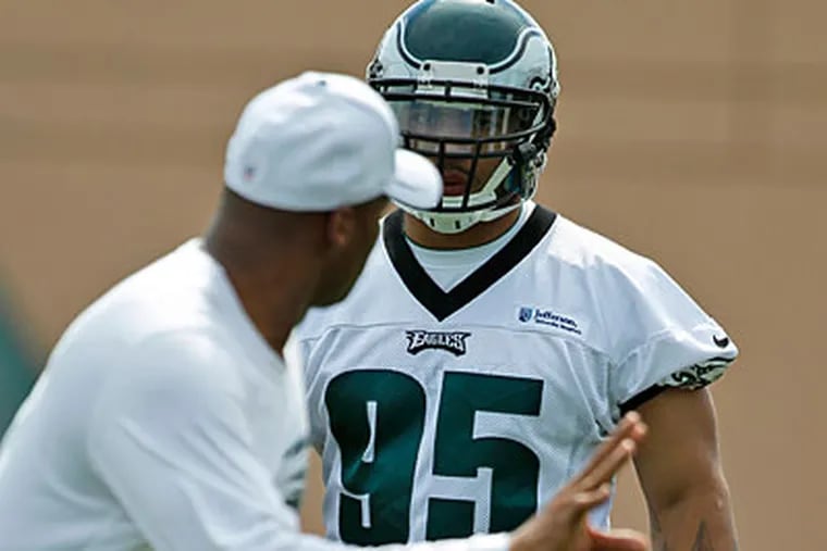 Mychal Kendricks appears to be in line for a starting spot at linebacker. (Alex Brandon/AP)