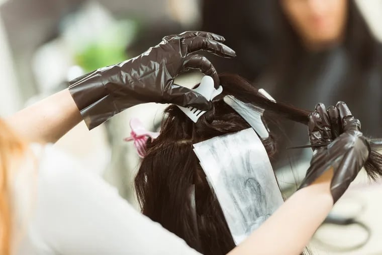 A new study draws a connection between permanent hair color and straightening and cancer.