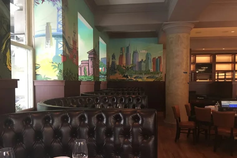 The removated Palm at the Bellevue, Broad and Walnut Streets, set to reopen Saturday.