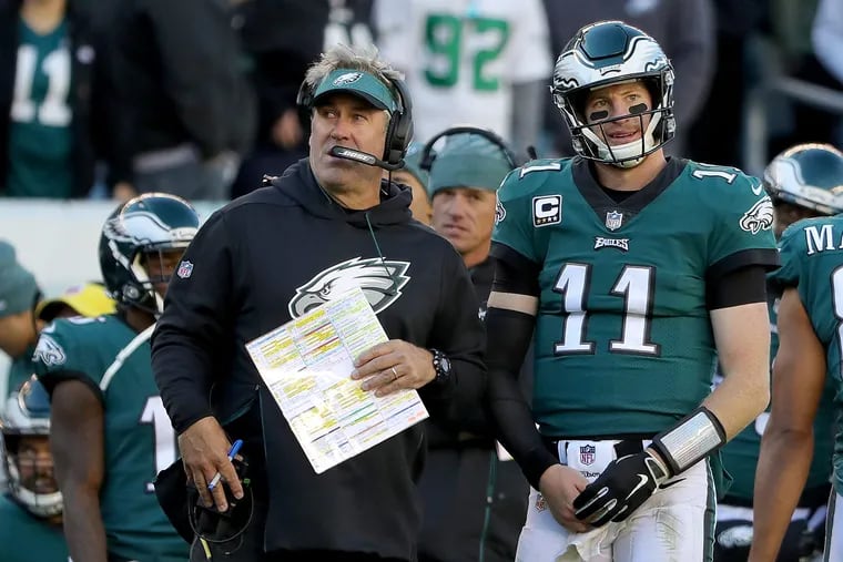 Doug Pederson's Eagles are 3-4 entering a long road trip to London.