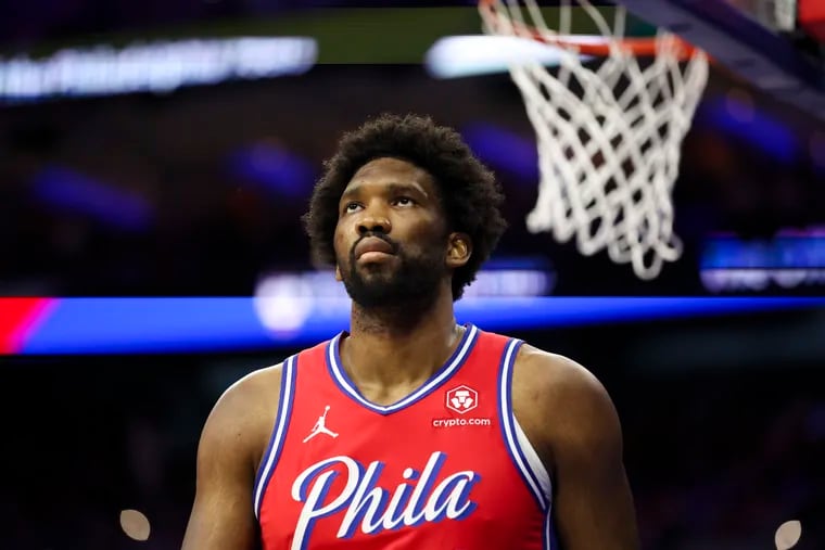 Joel Embiid managed just one point in the fourth quarter of Game 4.