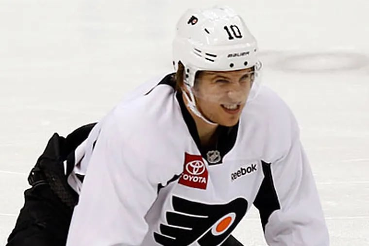 “It's been a dream since we were kids," Brayden Schenn said of his brother Luke joining the Flyers. (Yong Kim/Staff file photo)