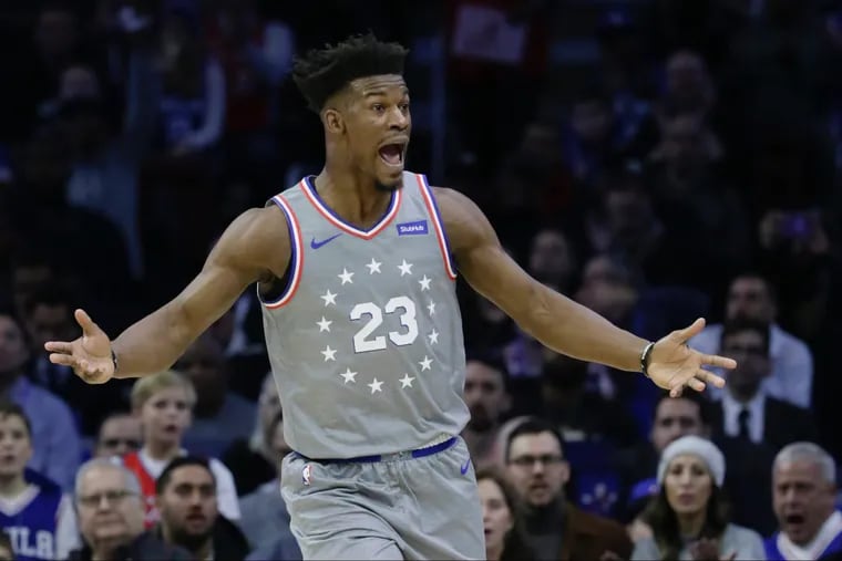 Sixers star Jimmy Butler had 28 points in his first game at the Wells Fargo Center.