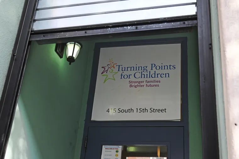 Turning Points For Children, based in Center City, agreed through its insurance provider to a confidential deal to pay $6 million to three young girls who were returned to their abusive father. He is now serving a lengthy prison sentence.
