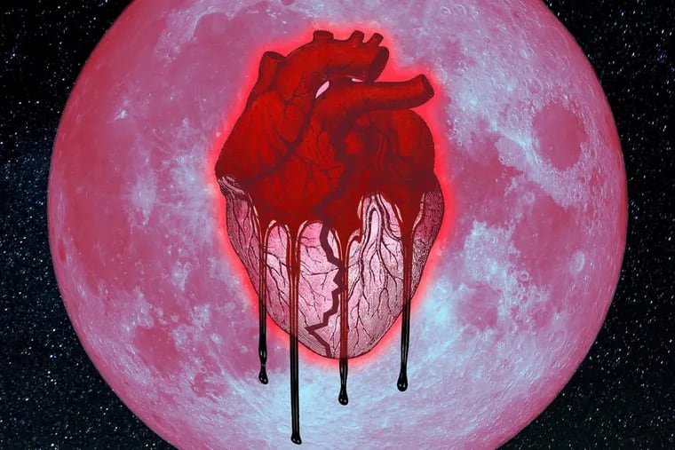 Chris Brown’s new double CD &quot;Heartbreak on a Full Moon.&quot;