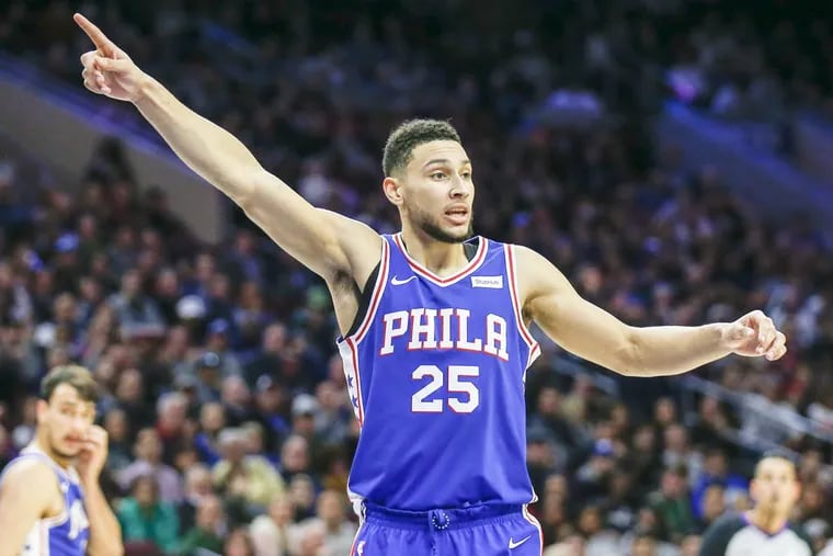 Sixers guard Ben Simmons will sit out Saturday’s game.