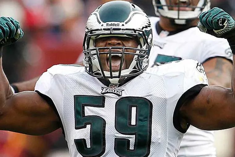 The Eagles traded for DeMeco Ryans during the offseason. (Ron Cortes/Staff Photographer)