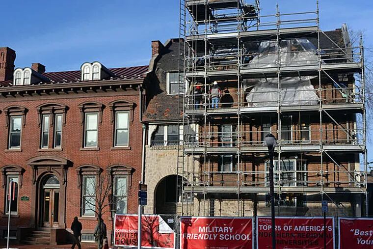 The Henry Genet Taylor House, &quot;one of the most distinguished extant attached townhouses of the American Queen Anne Revival style,&quot; is being spruced up.