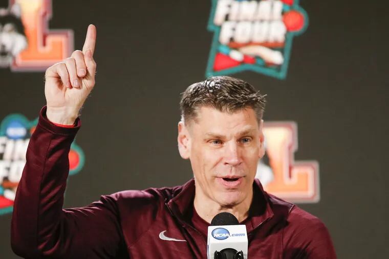 Porter Moser was hired as Loyola-Chicago’s head basketball coach by Grace Calhoun, who is now Penn’s athletic director.
