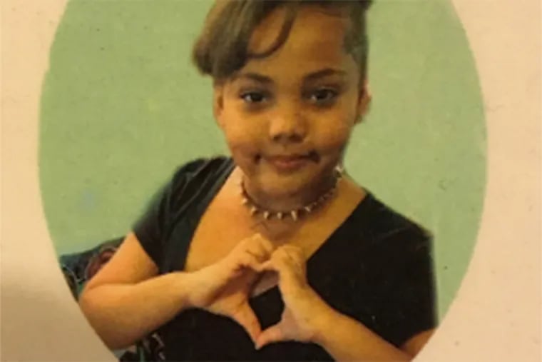Jayanna Powell, 8, was killed by a hit-and-run driver at 63rd and Lansdowne on Nov. 18, 2016.