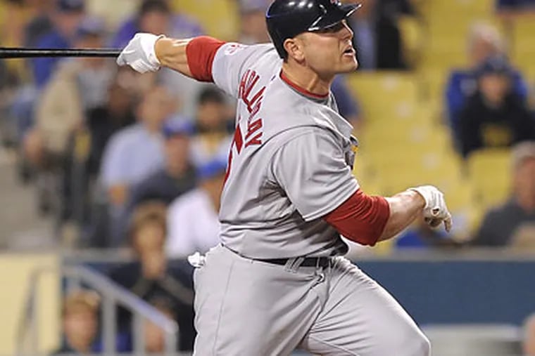 Matt Holliday, one of Boras' clients, is one of the hottest free agents available this off-season. (Mark J. Terrill / AP file photo)