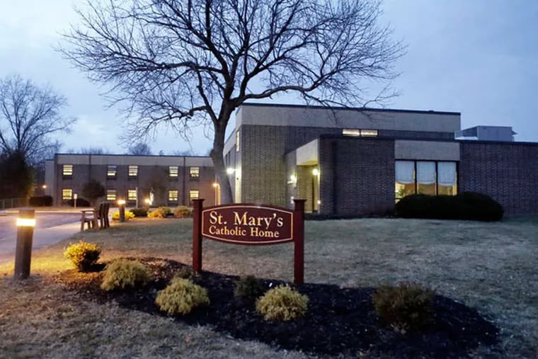 St. Mary's Catholic Home on Kresson Road in Cherry Hill has been a haven for 75 years.