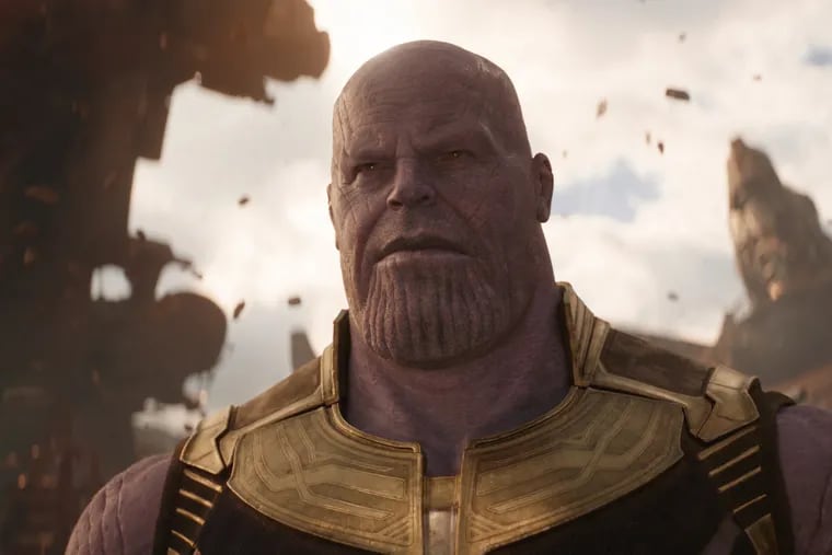Josh Brolin as Thanos in "Avengers: Infinity War." MUST CREDIT: Marvel Studios.