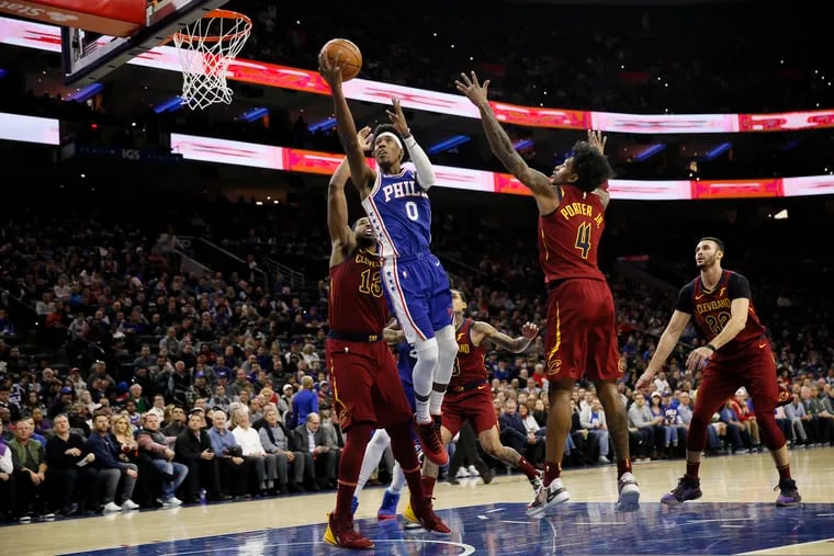 Sixers shooting guard Josh Richardson made a return to his hometown ahead of Friday night's game in Oklahoma City.