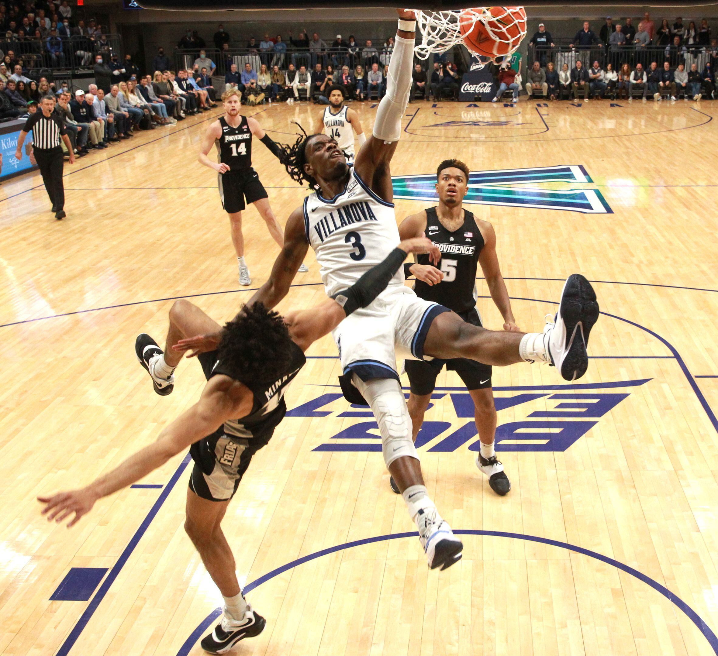 Pipkins helps Providence upset No. 12 Villanova