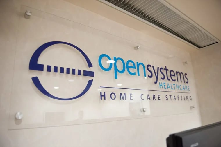 Open Systems Healthcare, which has satellite offices throughout the Philadelphia area, maintains its corporate headquarters in Center City.