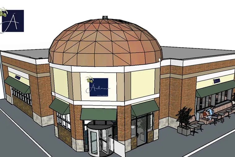 Rendering of the exterior of Ardana, replacing the Melting Pot in the Shops at Valley Square in Warrington.
