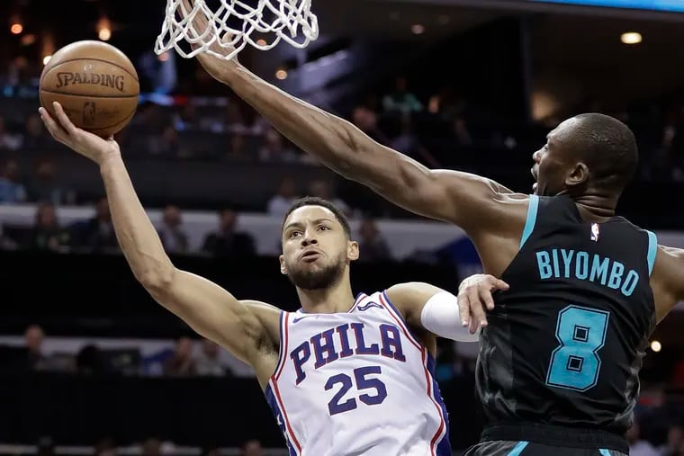 The Sixers won all four of last season’s regular-season meetings against the Charlotte Hornets by a combined 10 points.