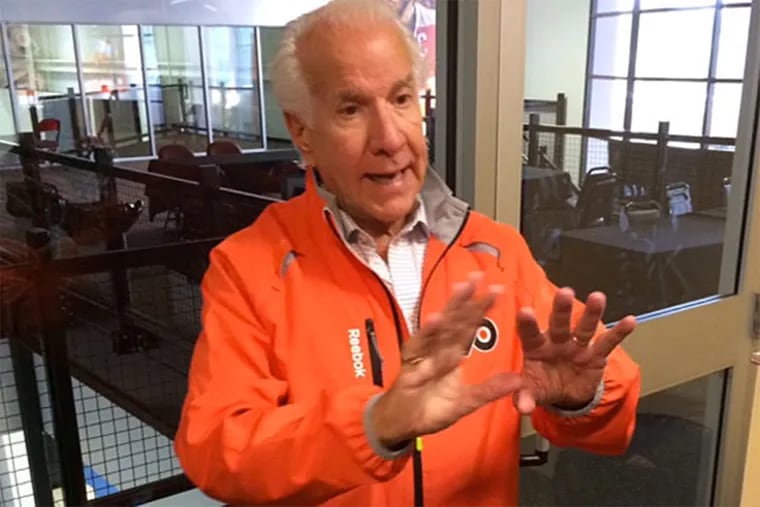 Ed Snider talks about the Flyers, Ron Hextall, and his health issues.