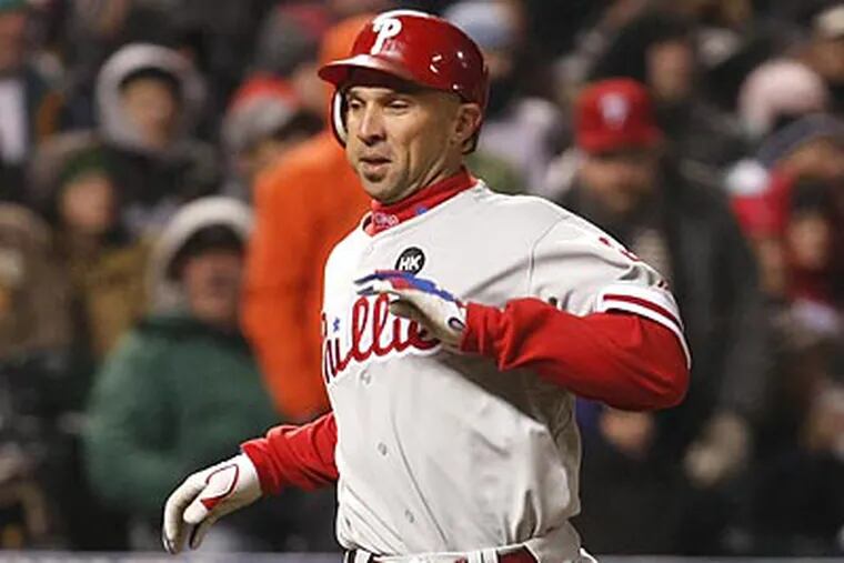 "They seem to care not just about getting it done, but <i>how</i> you get it done," Raul Ibanez said of Phillies fans. (Ron Cortes/Staff Photographer)