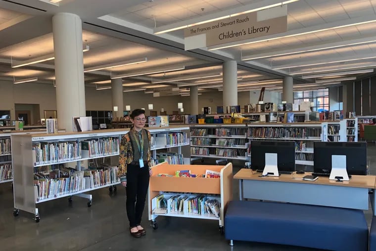 Link Ross, children's librarian at the South Philadelphia branch of the Free Library applied for an internal grant that made personal hygiene kits for patrons possible. On May 11 volunteers will gather at the branch to pack the kits.