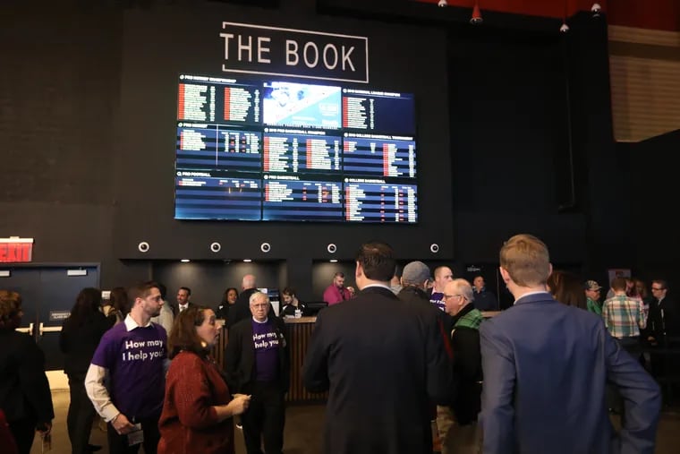 Harrahs launches "The Book" at Harrah's Philadelphia Casino and Racetrack in Chester.